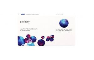 Soczewki Biofinity CooperVision 6 szt.